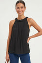 Braid Neck Tank Top
