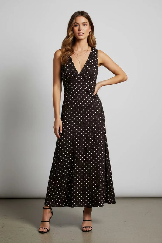 Little Lies Polka Dot Dress