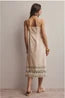 Cotton Embroidered Midi Dress