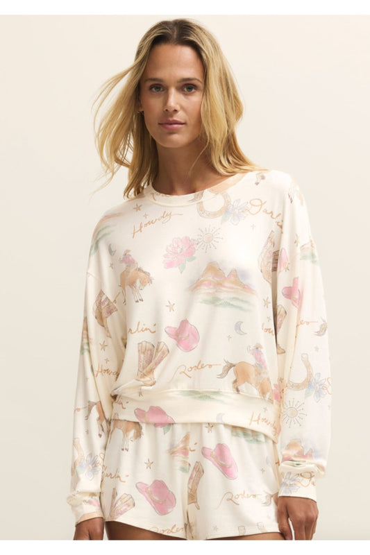 DESERT ROSE Long Sleeve Top / Dawn Pant