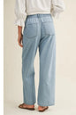 High-Waist Drawstring Jean