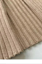 Knitted Ribbed Sleeveless Maxi Dress