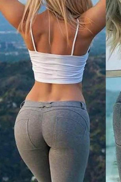 Low Rise Butt Lifting Yoga Pants Scrunchie Butt Booty Pop Pants