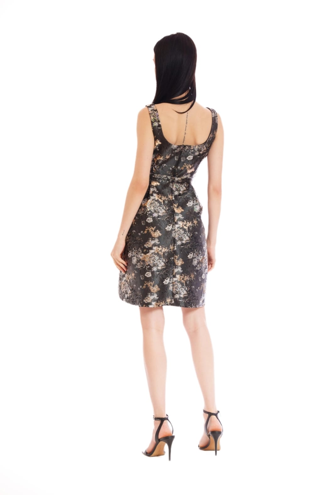 Julia Jordan Sleeveless Black Dress
