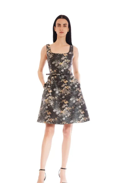 Julia Jordan Sleeveless Black Dress