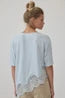 LACE HEM TOP