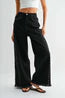 Midnight Stud Wide-Leg Jeans