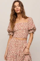 Moira Floral Top