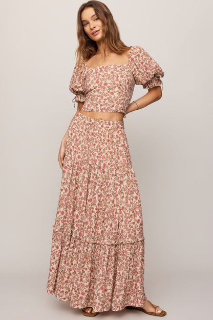 Moira Floral Top