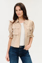 Short Sleeve Flutter Jacket