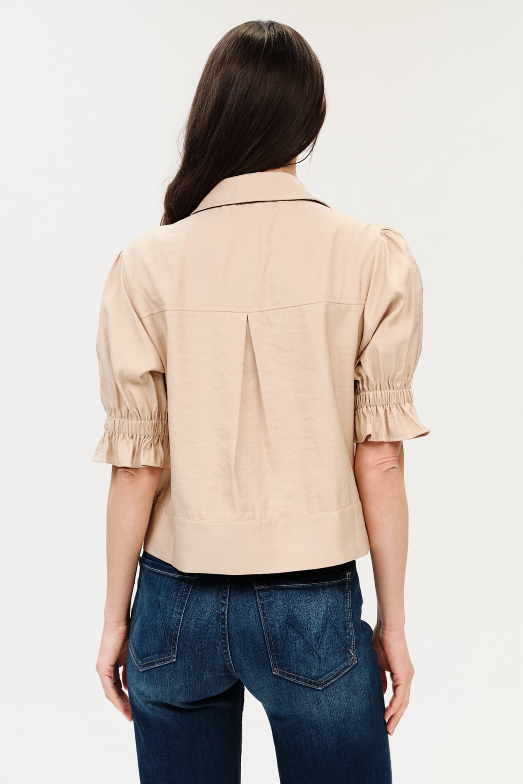 Short Sleeve Flutter Jacket