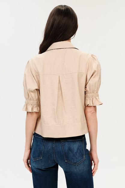 Short Sleeve Flutter Jacket