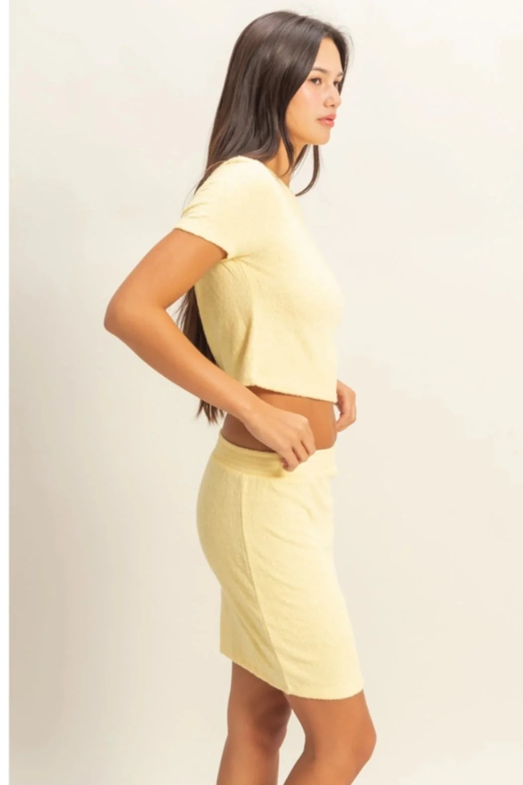 Short Sleeve Skirt & Tee Set