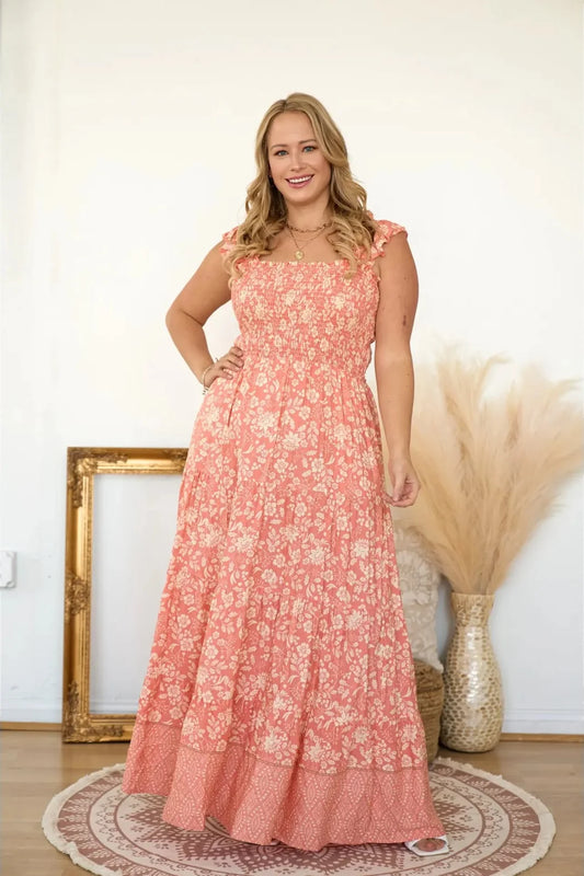 Sunset Bloom Dress