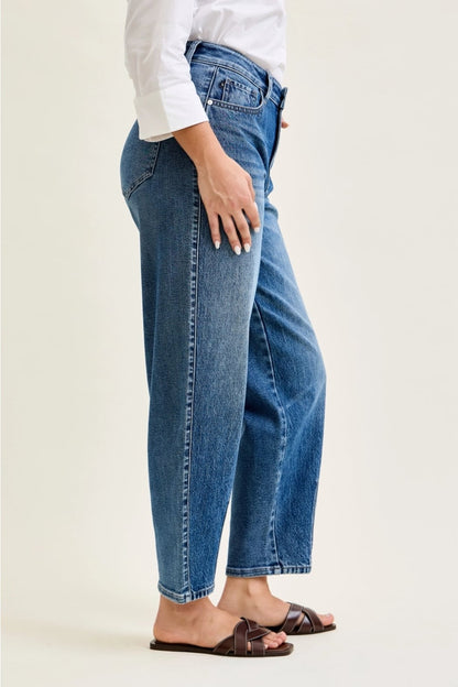 Judy Blue Rigid Magic Barrel Jean With Dart Detailing
