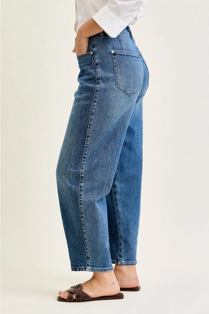 Judy Blue Rigid Magic Barrel Jean With Dart Detailing